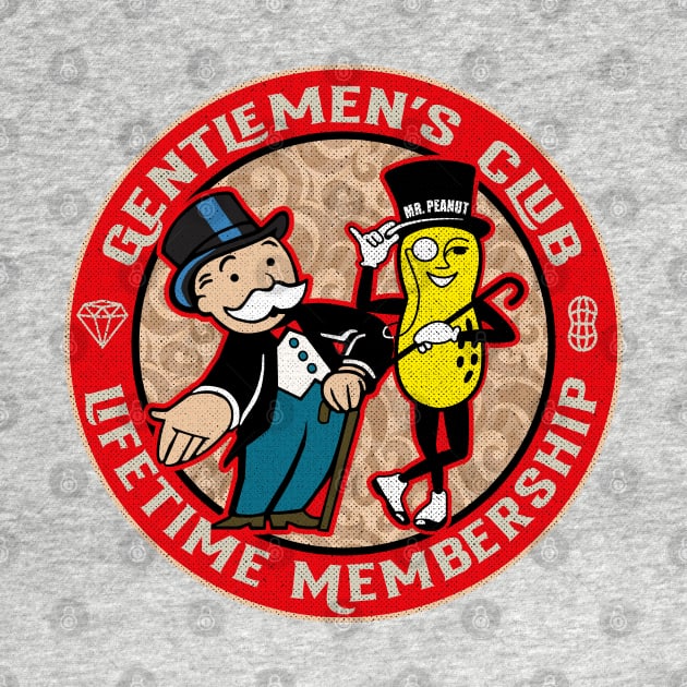 Gentlemen's Club Member by Alema Art